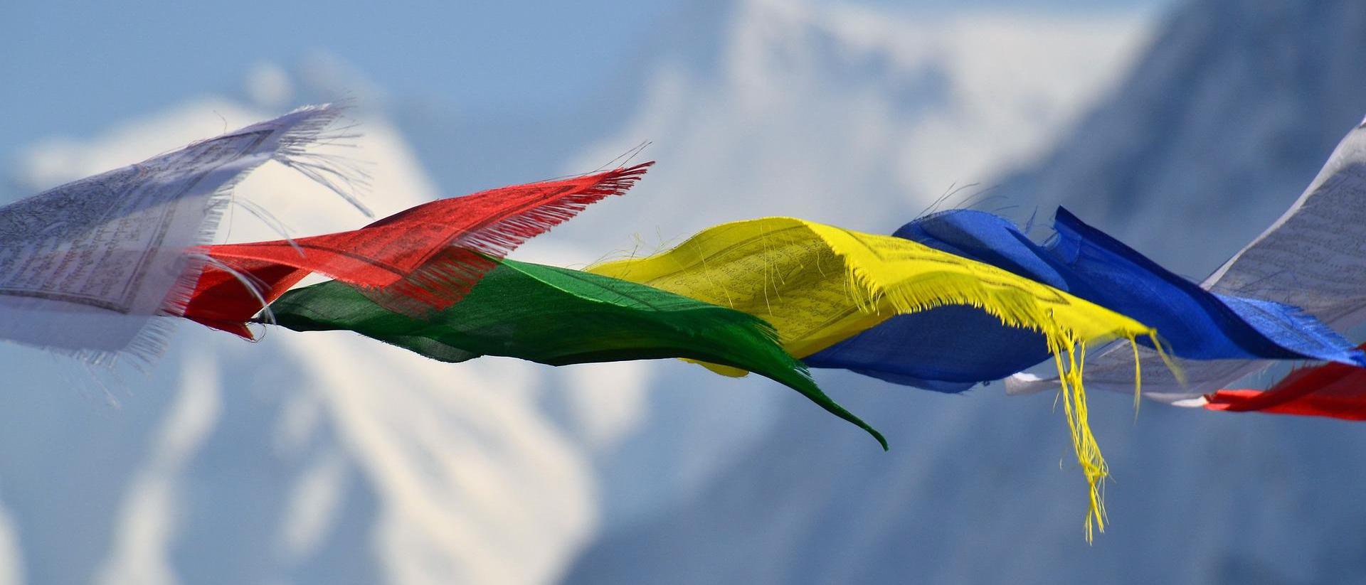 Tibetanische Flaggen